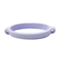 Light purple silicone cup band strap holder for water bottle portable handle accessory variant. - Bulk/Unpackaged / Light Purple