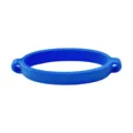 Blue Silicone Water Cup Band Strap Loop Ring Portable Handle Accessory for Tumblers - Bulk/Unpackaged / Dark Blue