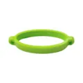 Green silicone water bottle band strap loop cup handle ring accessory elastic holder - Bulk/Unpackaged / Grass Green