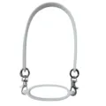 Silicone water bottle strap white cup handle holder portable silicone ring for tumbler - Cup Ring + Lanyard / White