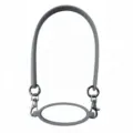Silicone water bottle strap handle carrier portable cup ring holder for daily travel. - Cup Ring + Lanyard / Gray