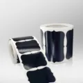 Roll of Black Chalkboard Sticker Labels Removable Ornate Shape Home Kitchen Supplies - Irregular / 300 Pcs/Roll