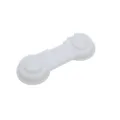 Kinderveiligheid kast slot baby proofing deur vergrendeling wit plastic bescherming nut - Wit