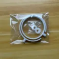 Witte plastic bekerhouder accessoires detailweergave voor EVA strandtas opbergen. - Wit