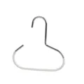 Metal hat hanger baseball cap storage organizer hook white non-slip bedroom closet accessory - 10 Pieces Pack / White