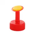Plastic bottle cap watering sprinkler for potted plants, dual-use garden irrigation tool. - Red