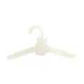 Wooden baby clothes hanger with cute zebra animal design for kids wardrobe nursery decor. - Pony Style / Pack of 5