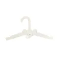 Wooden baby clothes hanger with cute elephant shape design for kids wardrobe and nursery decor - Elephant Style / Pack of 5