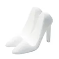 Creative silicone high heel phone stand for desktop lazy holder cute mobile bracket - Default / White