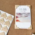 Adhesivos de esquinas para fotos de papel kraft, 24 pcs accesorios de álbum DIY, diseño retro. - Color Kraft