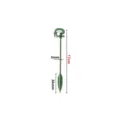 Green plastic plant support stake, Phalaenopsis flower stem holder for garden use, 17cm - 17cm Bracket