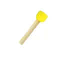Mango de madera esponja amarilla cabeza de hongo sello de pintura para niños arte diy. - 2.0cm