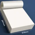 A4 Thickened Draft Pad 40 Sheets Notepad Blank Paper Student Stationery Writing Pad - Blank Style / A4 (40 Sheets/Thickened)