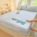 Cute floral cotton fitted sheet for all seasons, soft and comfortable mattress cover. - Sweetie KT