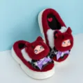 Pantofole in cotone invernale in peluche con simpatico design di bambola mostro calde - Demone