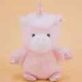 Cute pink unicorn plush toy stuffed animal soft doll desktop companion for kids and girls - Pink Unicorn