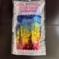 Rainbow Foil Fringe Curtain Metallic Tinsel Backdrop for Birthday Wedding Party Decor - No. 5 Gradient Foil Fringe Curtain