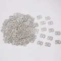 Paillettes di coriandoli numero 50 argento per decorazione tavola festa di compleanno - Paillettes argentate 50 / 10.00g