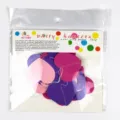 Guirlande en papier cœur rose violet bannière suspendue pour décoration de fête mariage anniversaire - Forme de cœur - rose vif et violet