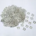 Coriandoli numero 13 argento decorazioni metalliche per tavola festa di compleanno. - Paillettes argentate 13 / 10.00g