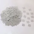 Coriandoli con numero 18 argentato per decorazione tavola festa di compleanno eventi - Paillettes argentate 18 / 10.00g
