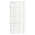 Rideau franges carré brillant 1x2m fond aluminium blanc pour décoration fête anniversaire - Blanc