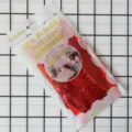 Red foil fringe curtain detail view, perfect for wedding party and birthday backdrop. - 2x1m / Red