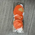 3D Papiergirlande fur Hochzeit Party Dekoration, hangende Wolke und Herz Papierschnur. - Orange