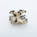 Detailansicht der modischen Acetat Schmetterling Haarklammer mit einzigartigem Muster. - Schmetterlings-Marmormuster-Stil (M260319001)