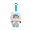 Cute MBTI 16 Personalities plush doll keychain, vinyl face cute bag charm pendant for women. - Logistician
