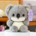 Cute grey koala plush toy desktop companion doll soft stuffed animal gift for kids and girls - Koala