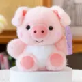 Cute Pink Pig Plush Toy Stuffed Animal Doll Soft Desk Companion Lovely Valentine Gift - Little Pink Pig