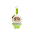 Cute green plush vinyl doll keychain 16 personalities backpack pendant lovely bag ornament gift - Advocate