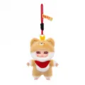 Süßer Plüschpuppen Anhänger Vinyl Tier Kapuze Spielzeug Schlüsselanhänger Taschendekor - 15cm / Katze