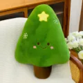 Christmas tree plush pillow cute cartoon stuffed cushion soft winter holiday gift for home decor - Christmas Tree / 57x40cm