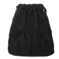 Sac à dos noir léger en nylon avec cordon de serrage loisir quotidien voyage rangement sport - Noir