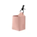Sac de rangement en cuir rose pour grille d'aération de voiture, boîte suspendue. - Rose