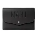 Portacarte da mahjong in pelle nera astuccio portaoggetti per festa gioco elegante. - 22*15cm / Nero