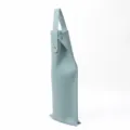 Borsa regalo vino in pelle azzurra custodia per bottiglia singola imballaggio portatile - Azzurro