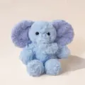 Adorable éléphant en peluche bleu, poupée en peluche douce, joli cadeau pour les enfants. - Mini peluche éléphant / 15cm
