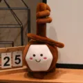 Cute cartoon ethnic musical instrument plush toy doll soft stuffed animal creative birthday gift - Erhu 35cm
