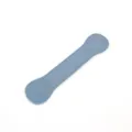 Light blue weighted leather bookmark for reading, elegant page holder and heavy book weight - Light Blue