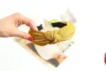 Dames geel stof geknoopt breed haarband haarhoop mode stijlvolle haaraccessoires - Geel met gouden rand