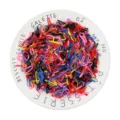 Kleurrijke haarelastiekjes voor kinderen en vrouwen, kleine elastische haarbanden voor styling. - Grote Maat (1000 Stuks/Pak) / Multicolor