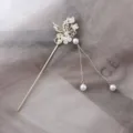 Elegant gold butterfly hair stick detail, vintage tassel hairpin for Hanfu and outfits. - [Flower Butterfly] Tassel Hairpin