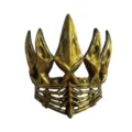 Middeleeuwse koning kroon Halloween masquerade feest kostuum gouden hoofdtooi rekwisiet - Stijl C Kraaienkroon (Goud)