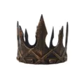 Middeleeuwse koningskroon voor Halloween masquerade feest cosplay kostuum rekwisiet. - Stijl B Ruitkroon (Brons)