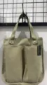 Lässige Canvas Tragetasche, große Kapazität Arbeit Pendeln Lunch Handtasche Taschen. - Hellgrün