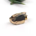 Natürlicher Rohstein galvanisierter Goldanhänger DIY handgemachtes Schmuckzubehör für Kette. - Lapislazuli
