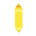 Yellow crystal double terminated point raw gemstone hexagonal column for yoga jewelry. - Transparent Yellow Hexagonal Column (5941856536293) / 8*32mm Naked Hexagonal Prism